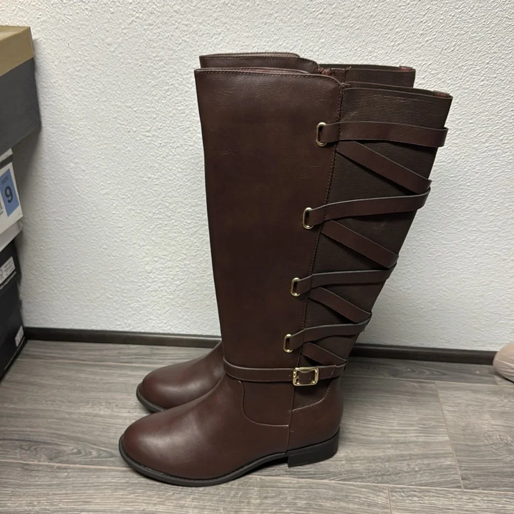 Thalia Sodi Veronika (WIDE CALF) Tall Boots